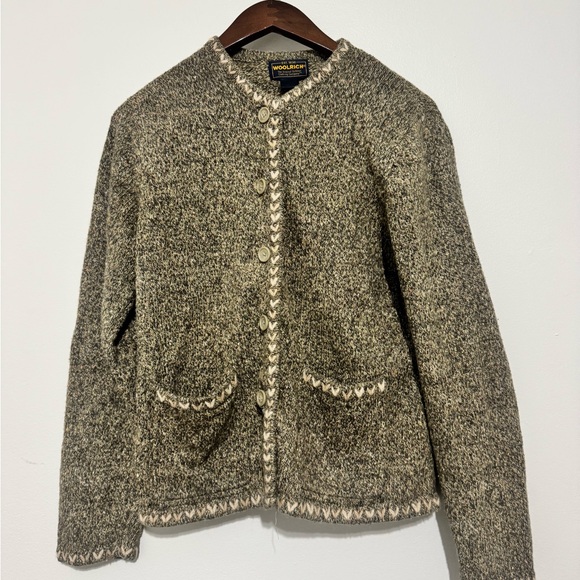 Woolrich Sweaters - Woolrich Women's Vintage Wool Blend Cardigan Size Medium